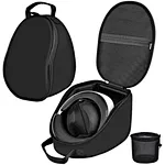 The PS VR2 carrying case is made of PU material which is comfortable, wear-resistant and waterproof to provide a full protection for your PSVR2, ensure that your VR2 headset and accessories stay free from damage during transit and storage.